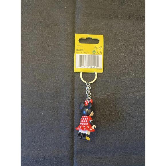 LEGO Disney MINNIE MOUSE KEYCHAIN NEW - Picture 2 of 3